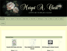 Tablet Screenshot of margotclark.com